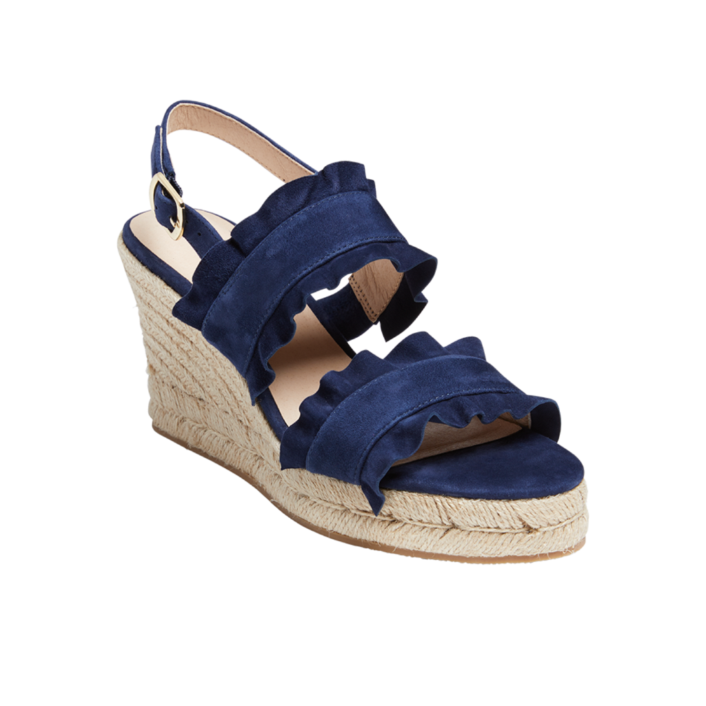 Rosie Ruffle Wedge - Click Image to Close
